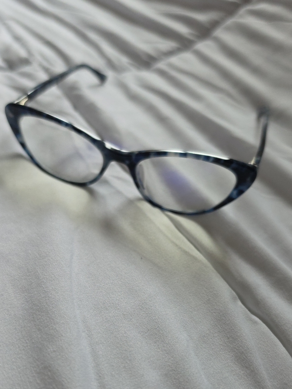 Pair Eyewear Magnetic Tortoiseshell Glasses in Blue Tortoise